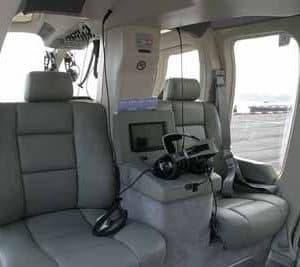 Asientos de helicóptero con vista panorámica en tours en Nueva York.